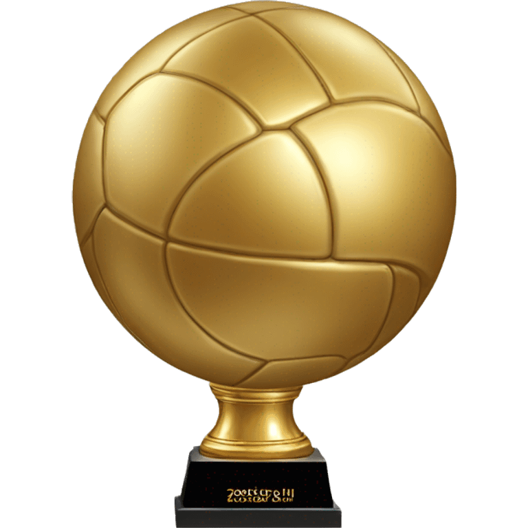 Ballon Do’r Golden Ball award emoji