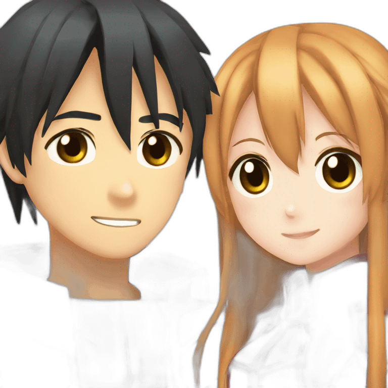 Kirito et asuna emoji