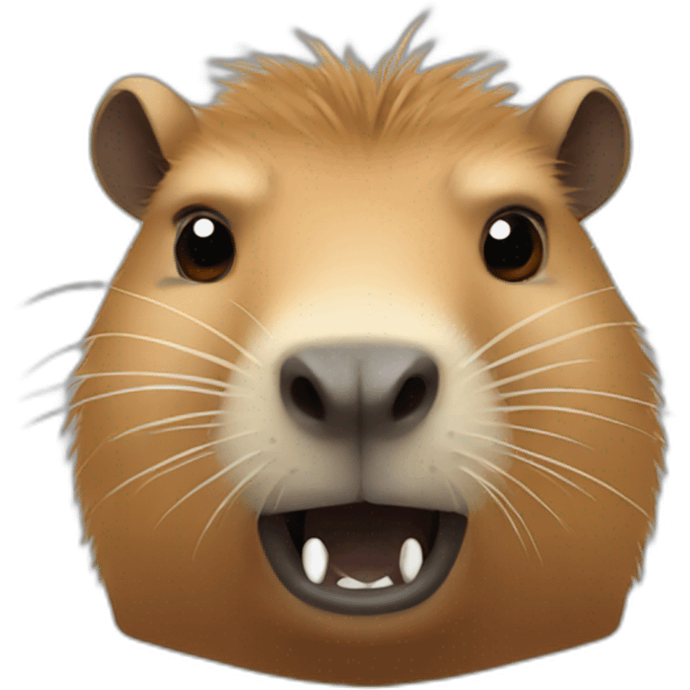 capybara angry emoji