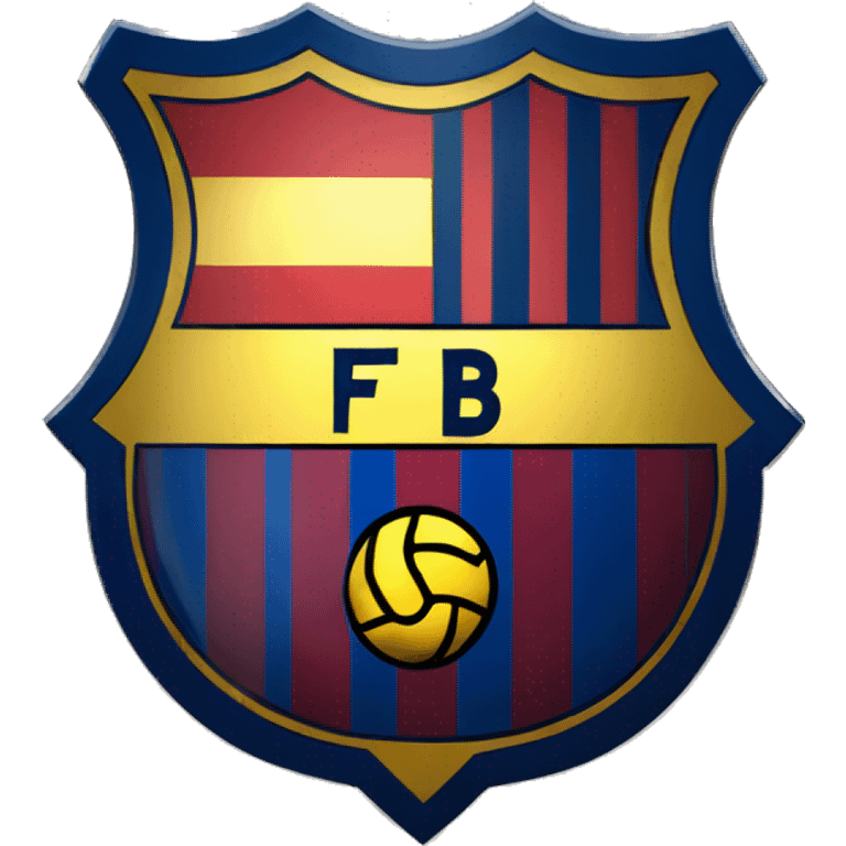 fc barcelona shield emoji