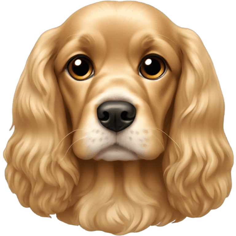 Eglish cocker spaniel golden emoji