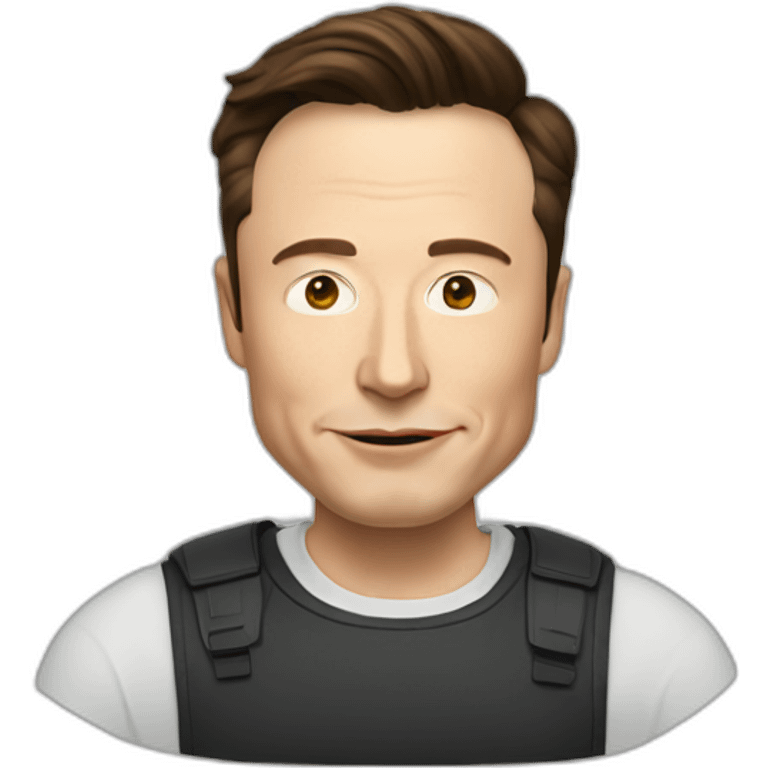 Elon Musk enojado emoji