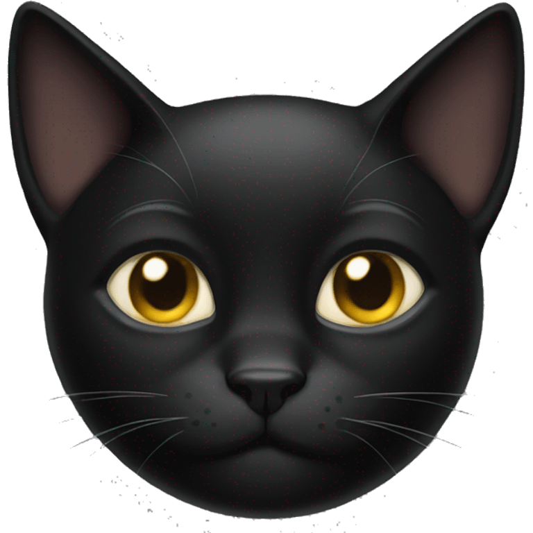 Black cat emoji