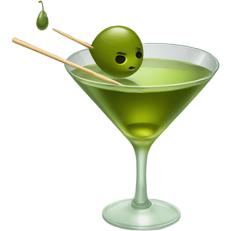 olive martini emoji