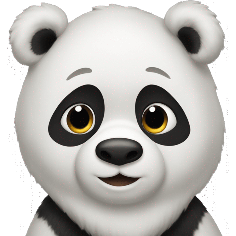 insan şeklinde panda emoji