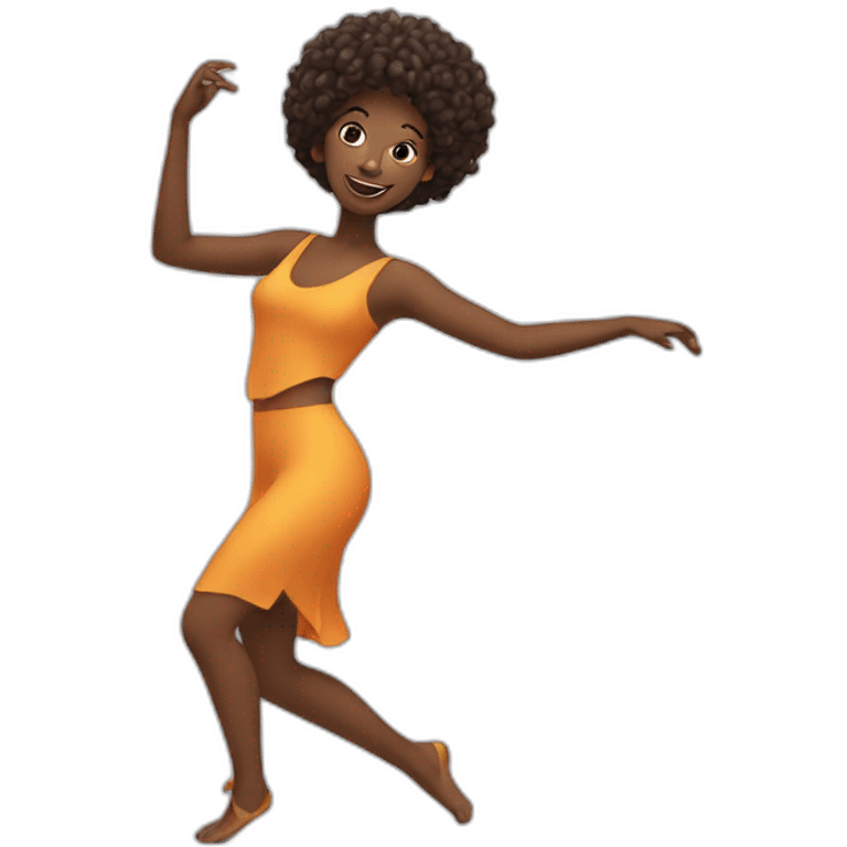 dancing woman emoji