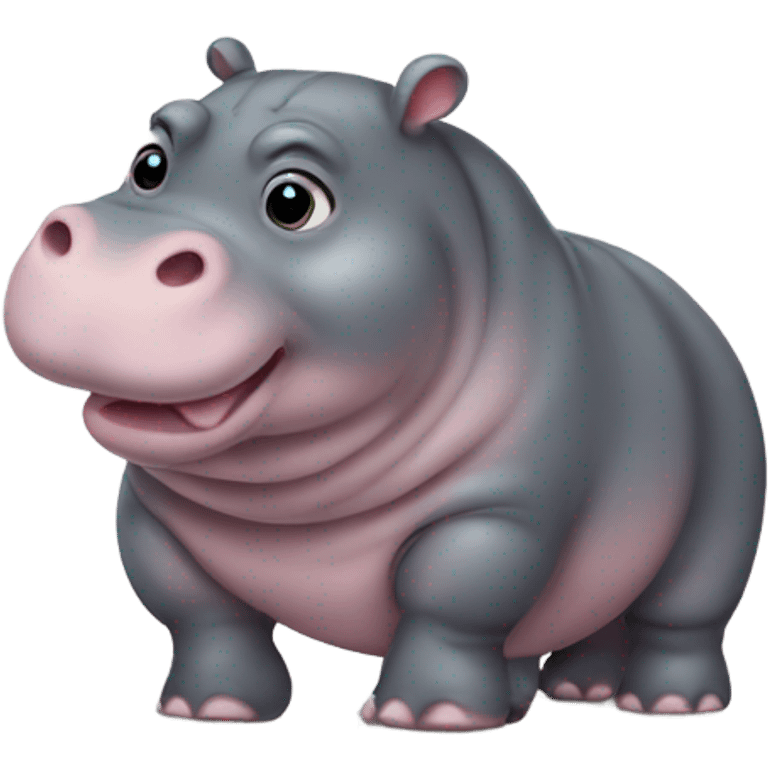 Baby fat hippo  emoji