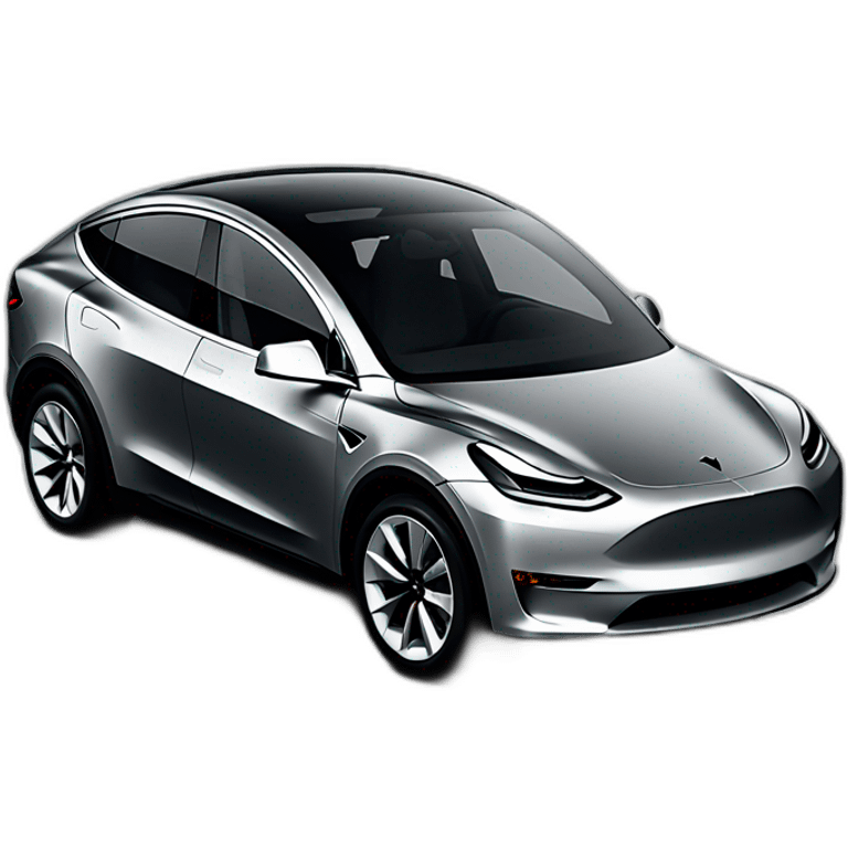 tesla model y emoji