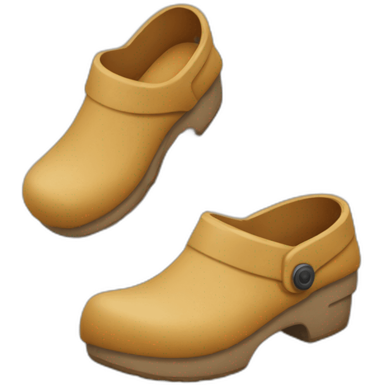 clogs emoji