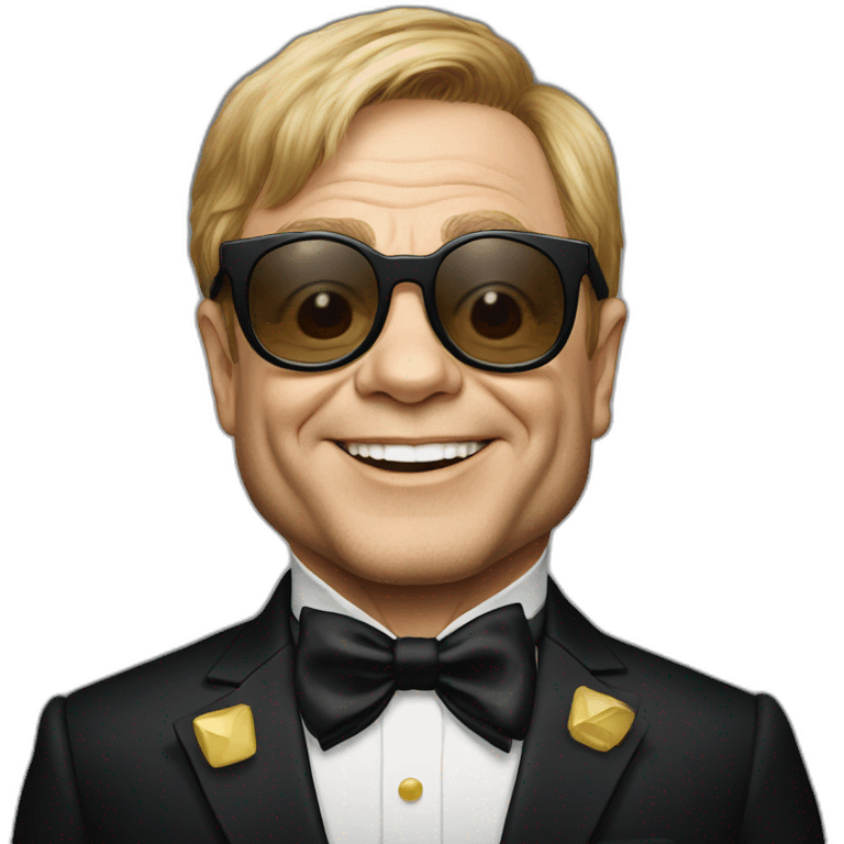 Elton john emoji