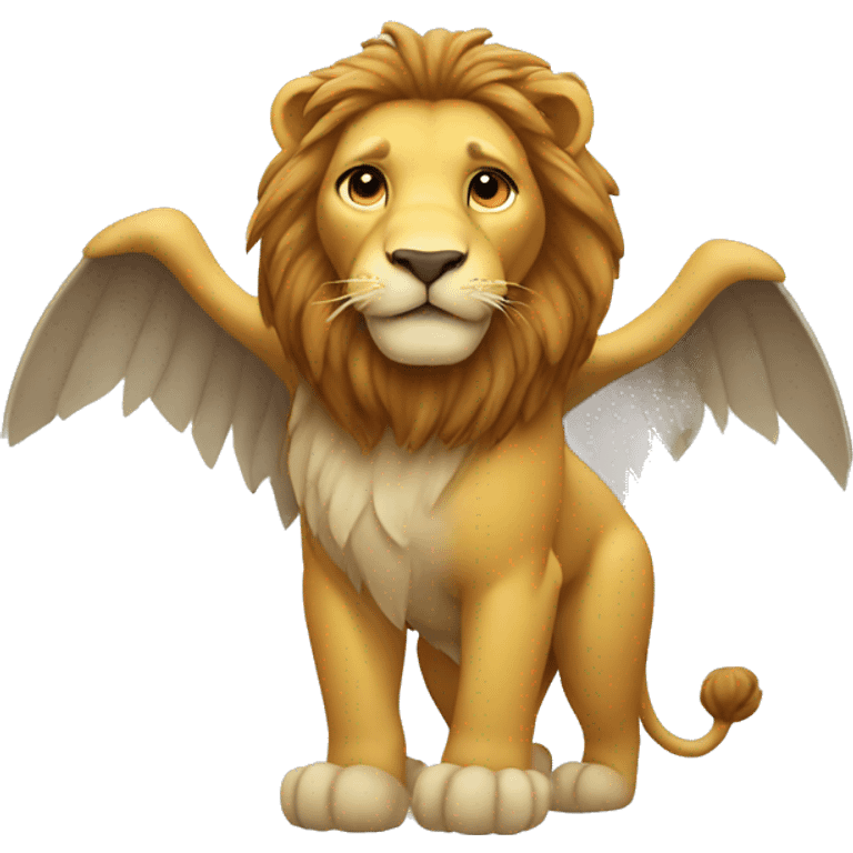 lion with wings and fishtail  emoji