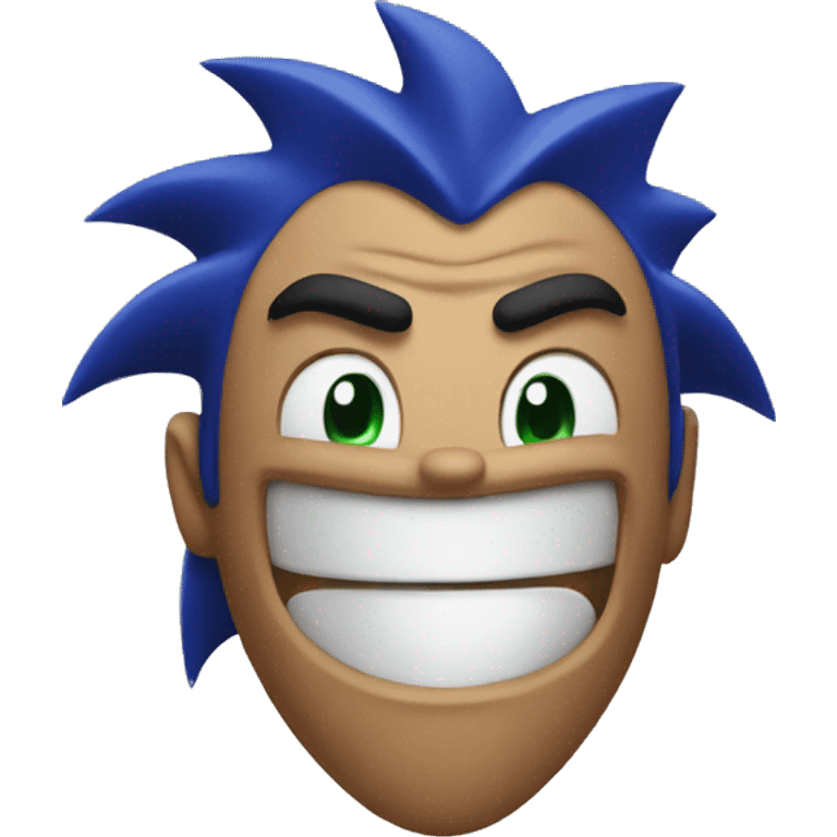 sonic face emoji