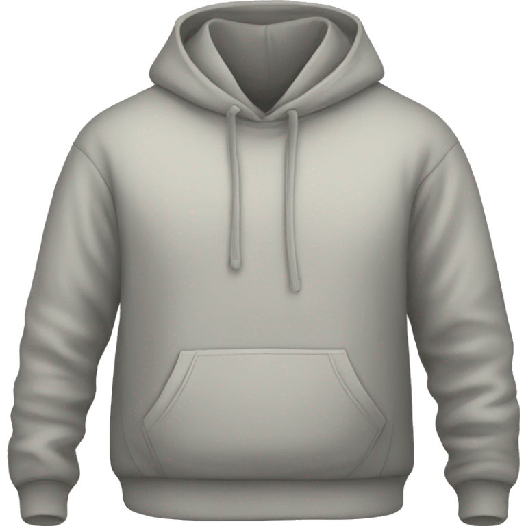 a hoodie piece of clothes item only emoji