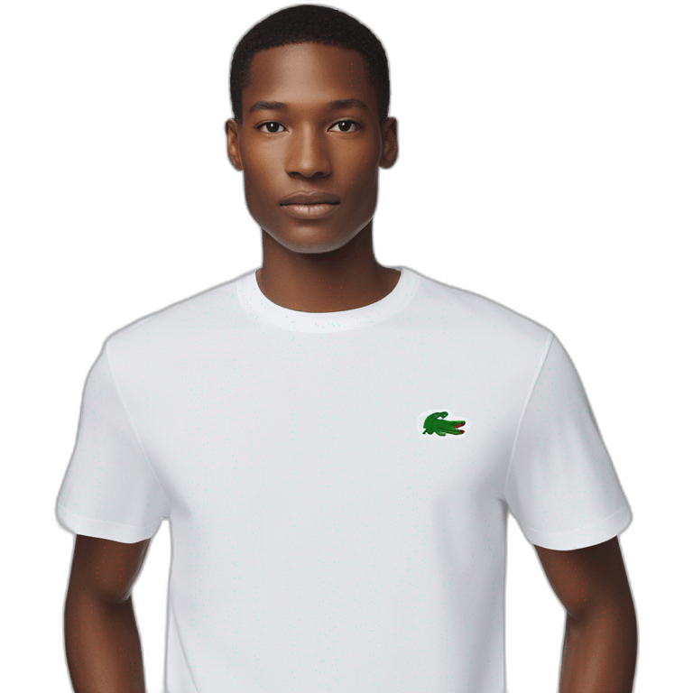 t-shirt lacoste emoji