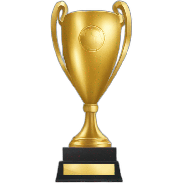 trophée ligue des champions emoji