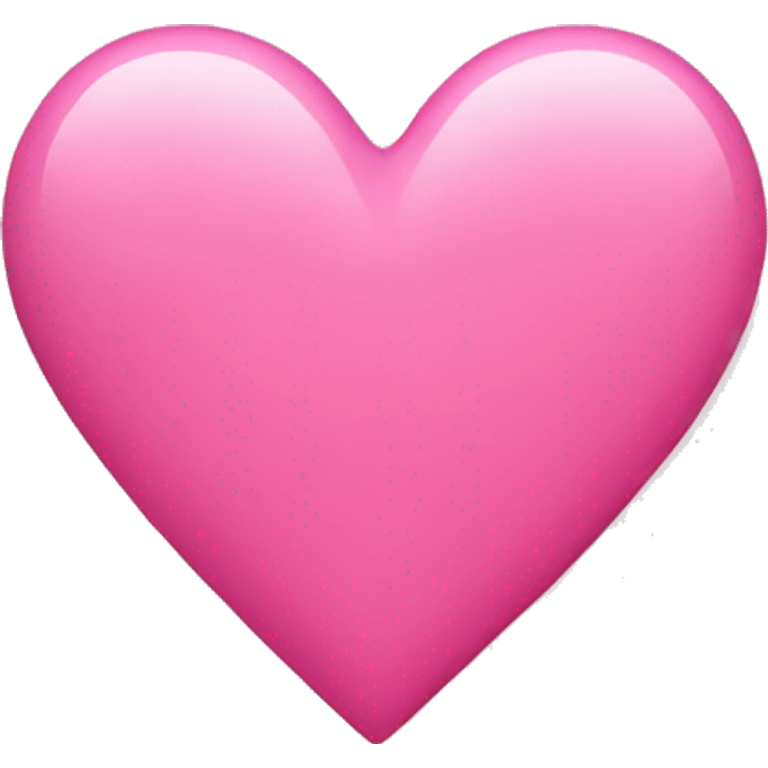 Pink heart emoji