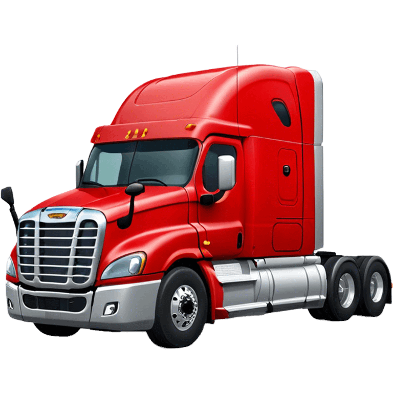 Cattle Truck - Freightliner Cascadia (Model Year: 2021) (Iconic colour: Red) emoji