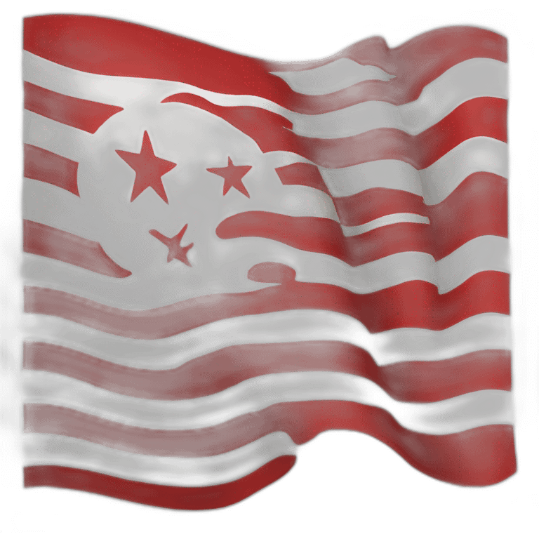 Flag red emoji