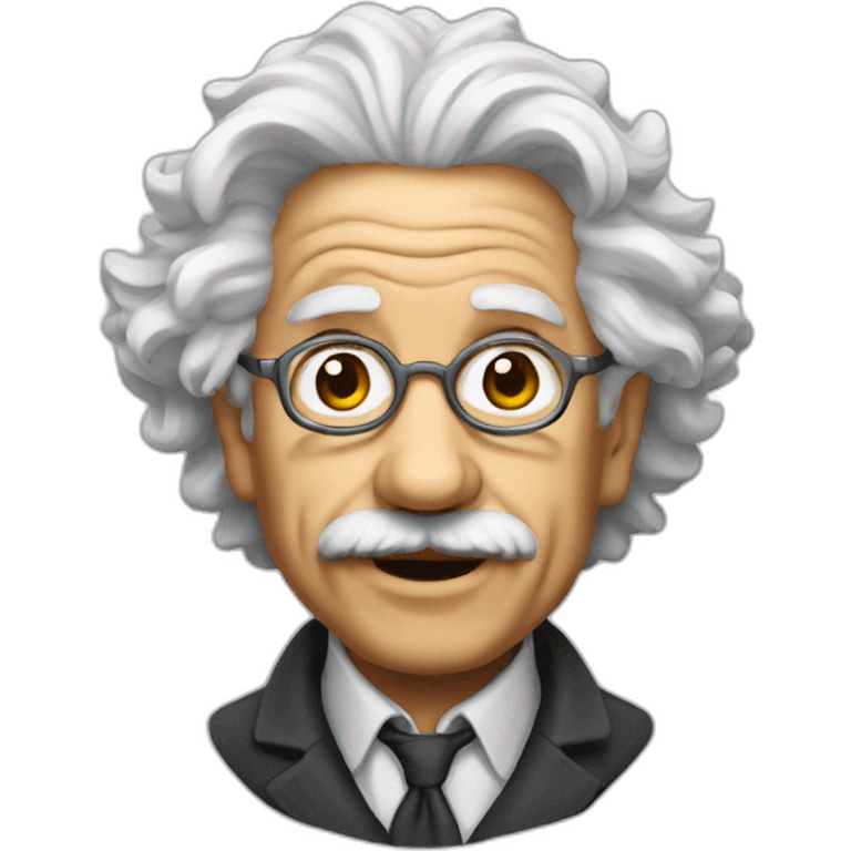 super Einstein emoji