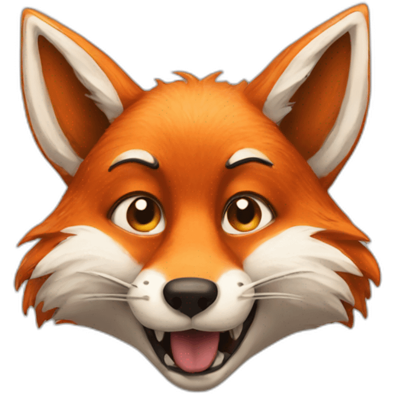 ugly fox emoji