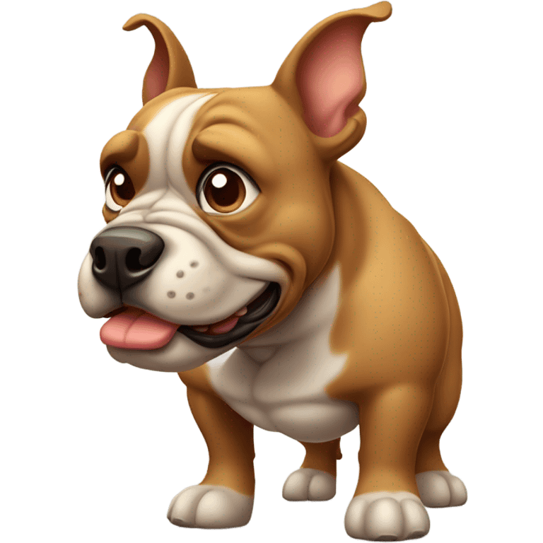 Bitbull dog  emoji