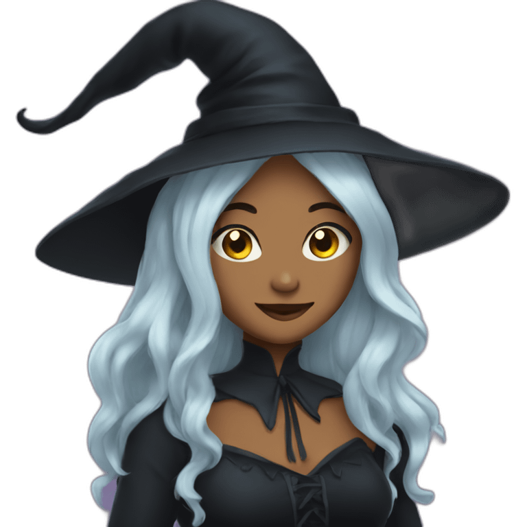 pretty witch emoji