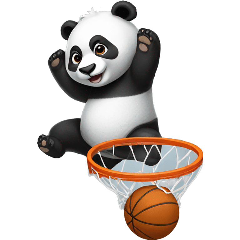 Panda dunks  emoji