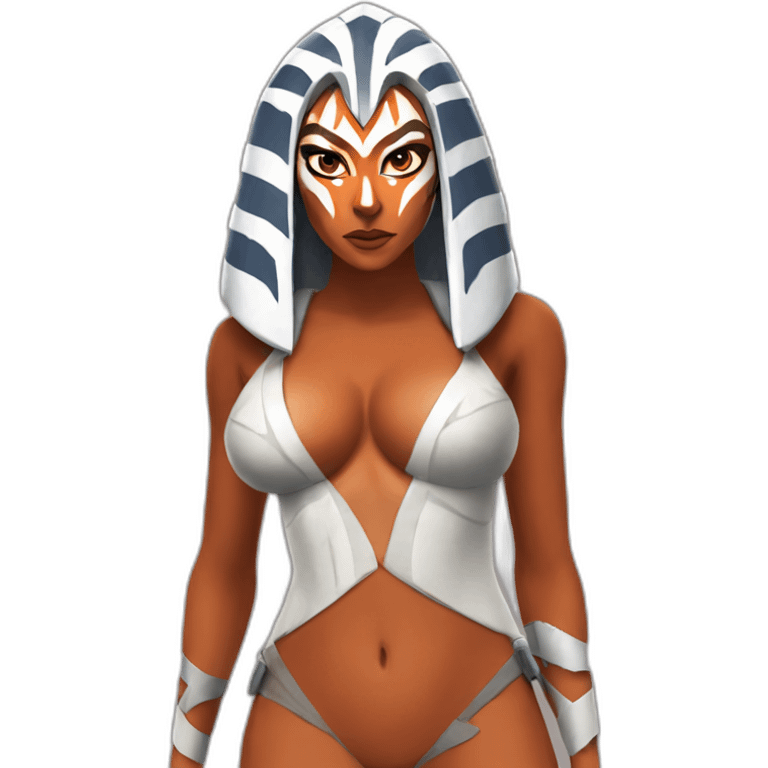 voluptuous ahsoka tano lingerie emoji