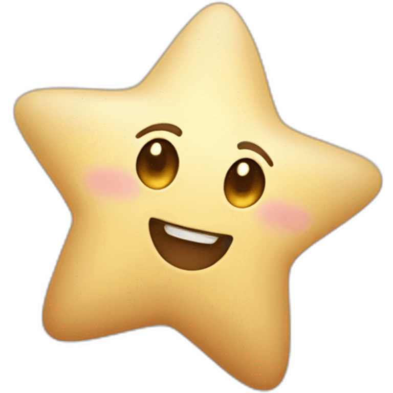 cute star shape emoji