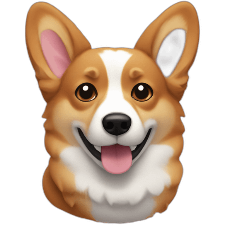 corgi with snake fur emoji