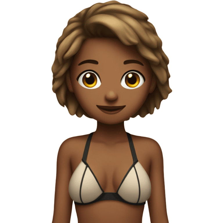 Girl with bikini  emoji