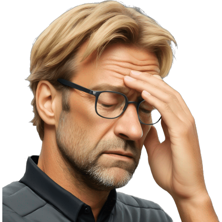 Klopp facepalm emoji