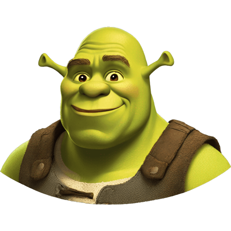 Shrek I love you emoji