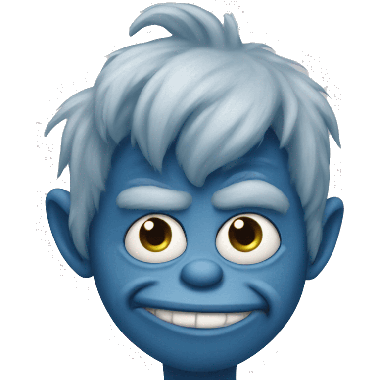 blue grinch emoji