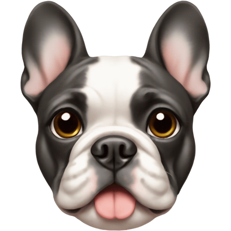 French bulldog  emoji