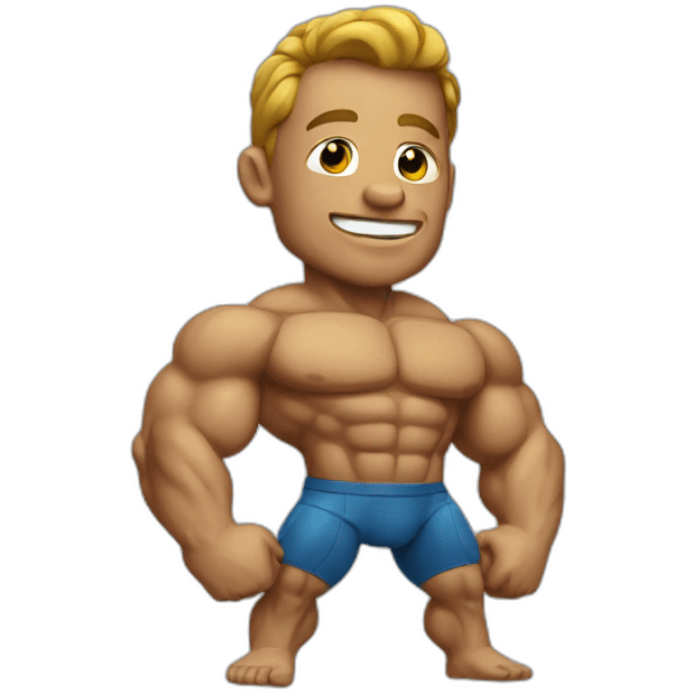 ai bodybuilder emoji