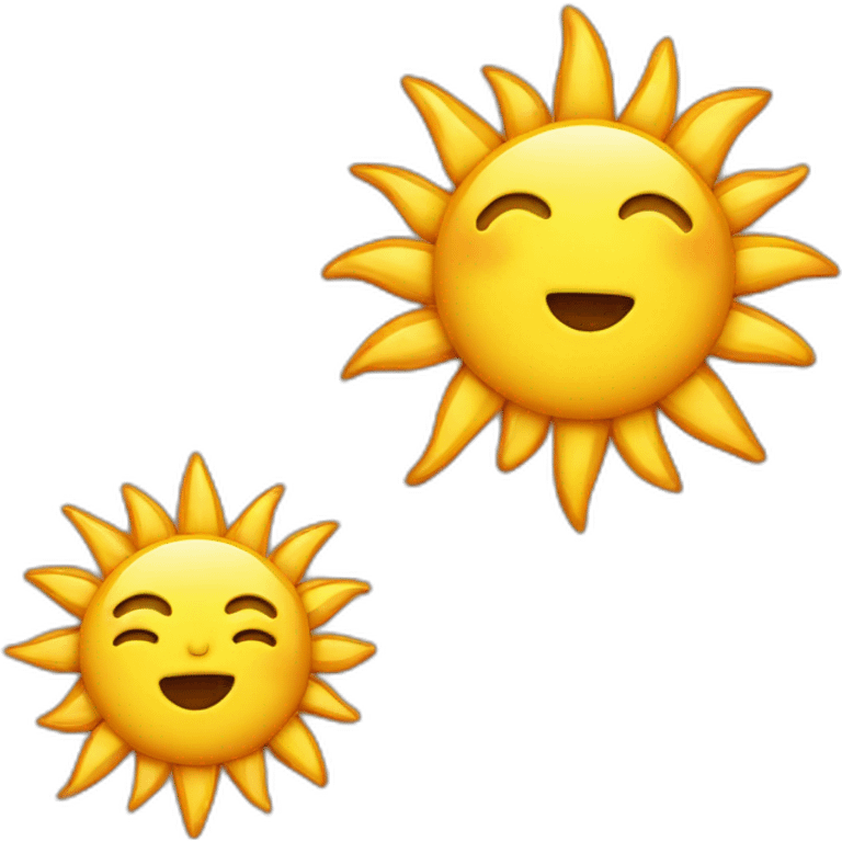 Sun emoji