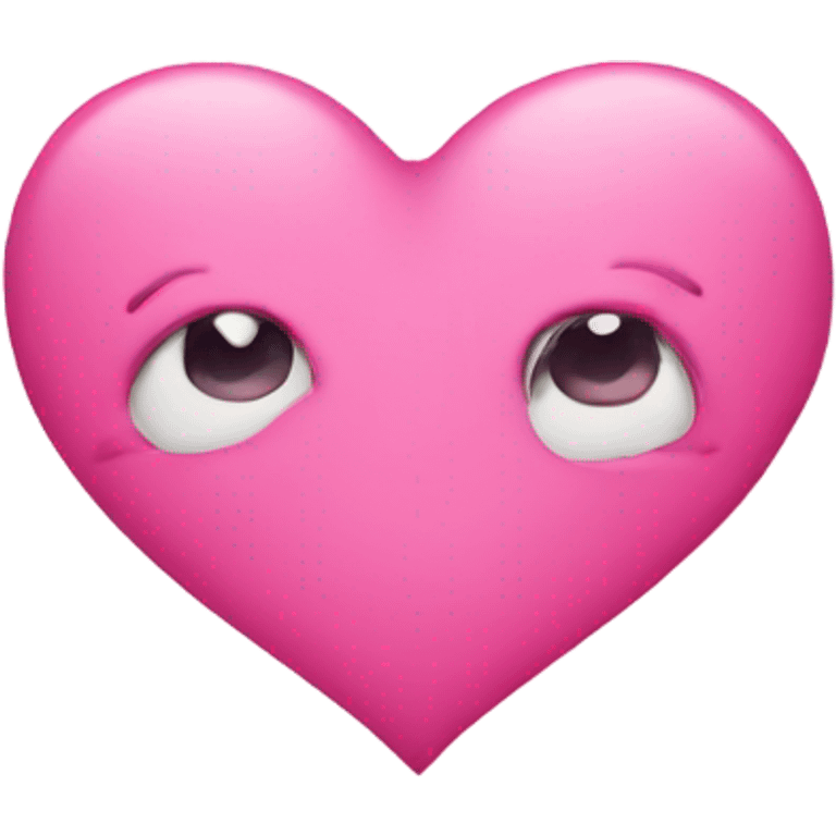 Pink heart emoji