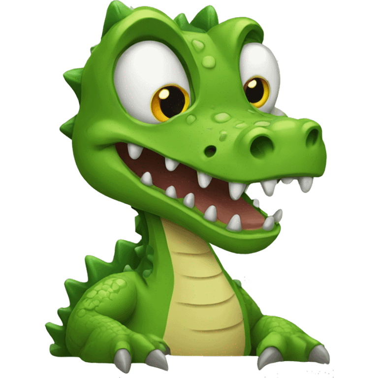 zombie alligator  emoji