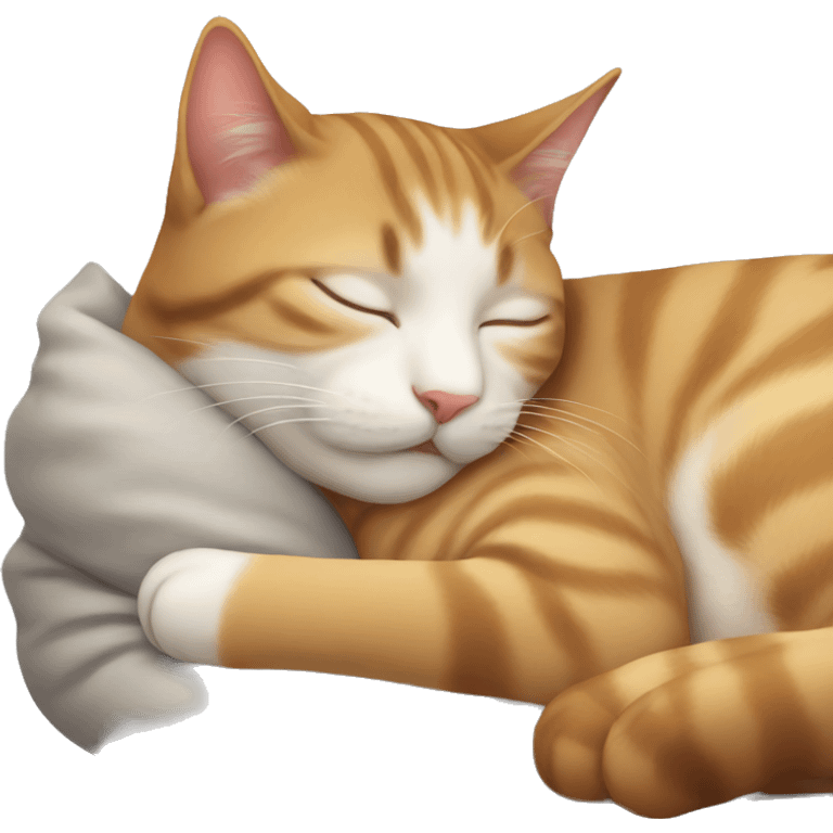 Sleeping cat emoji