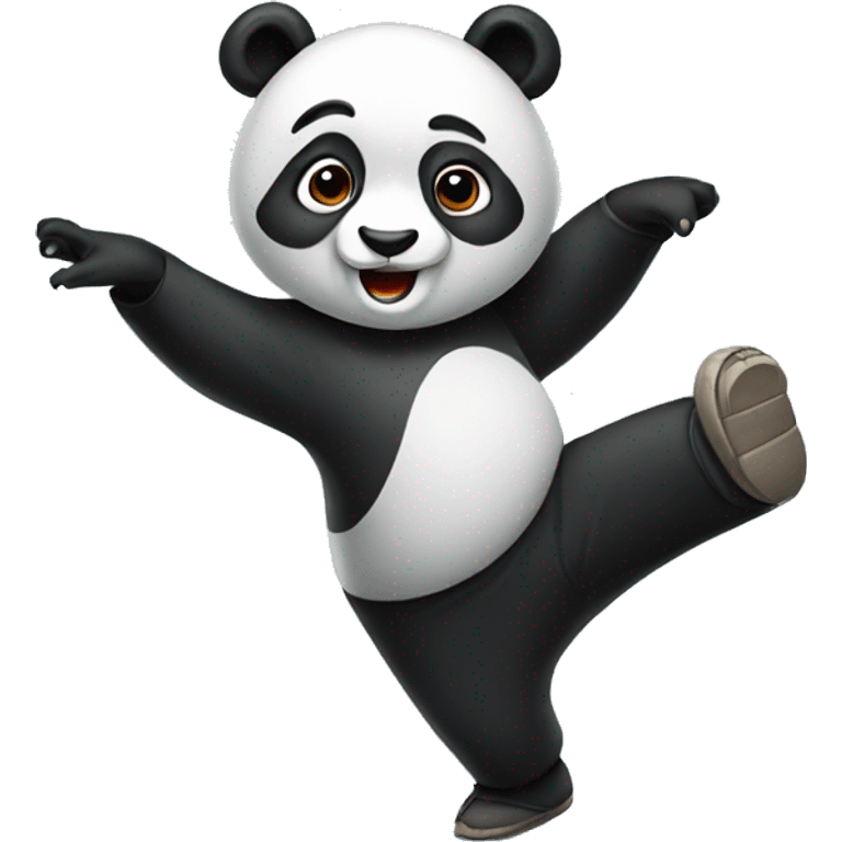 dancing panda emoji