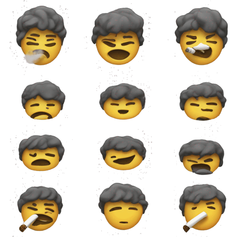 emoji smokes  emoji