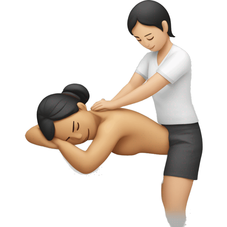 Back massage emoji