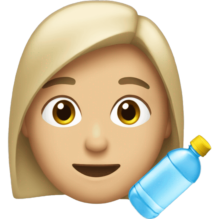 Water bottle emoji