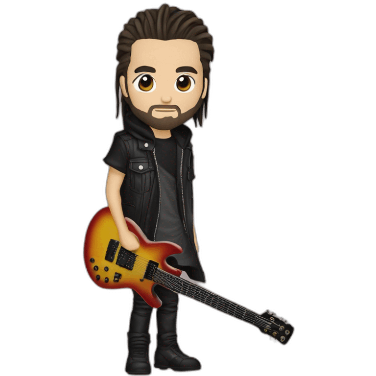 tom kaulitz guitariste du groupe tokio hotel emoji