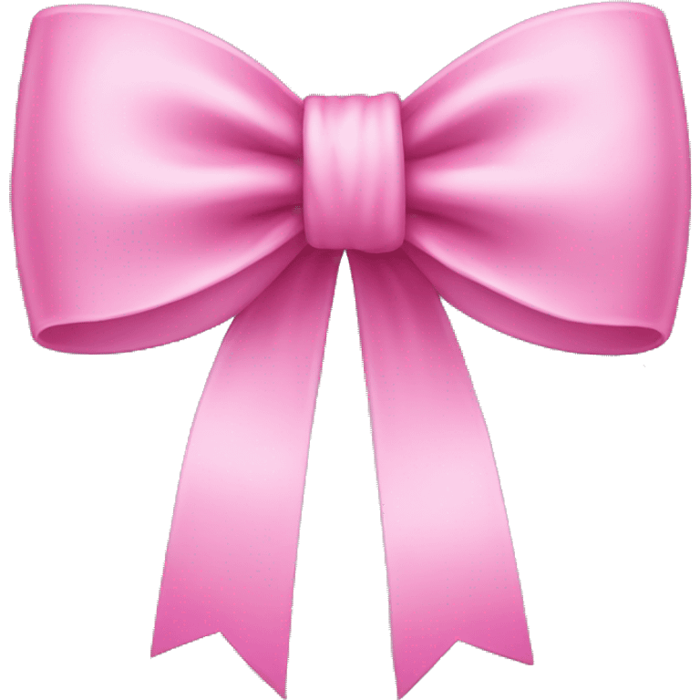 Pink bow emoji