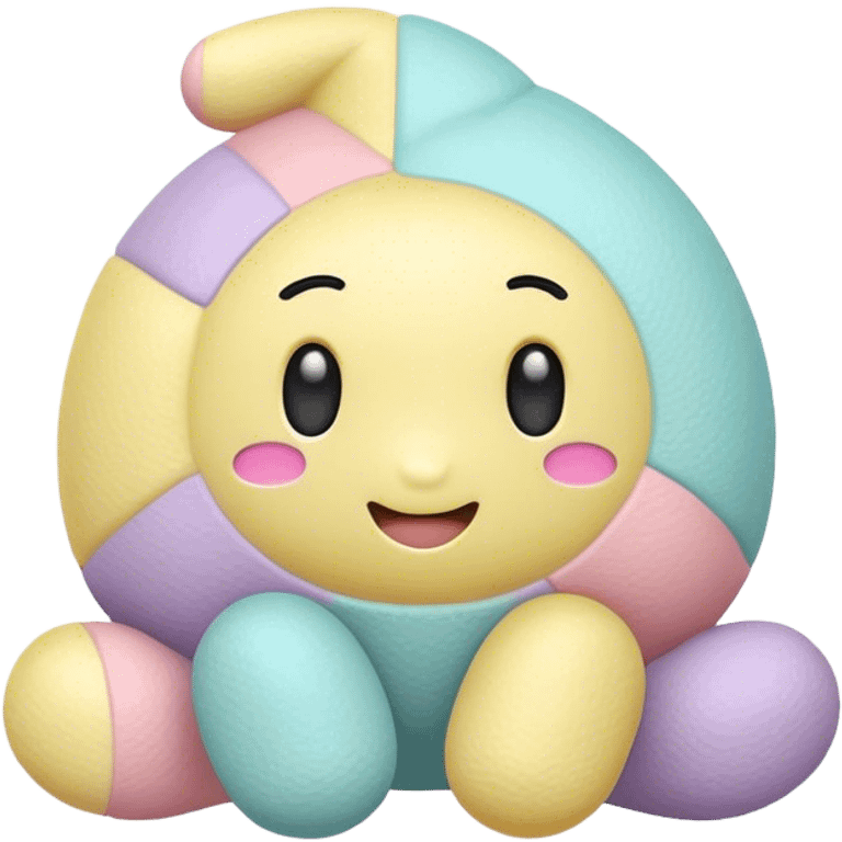 pastel toy emoji