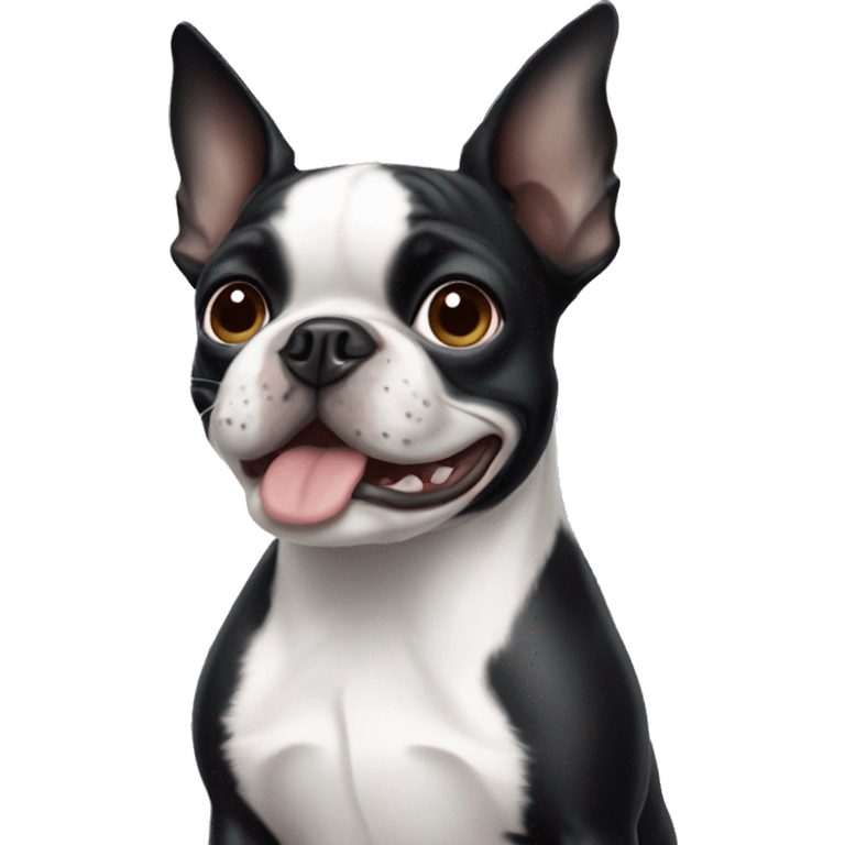 Boston terrier emoji