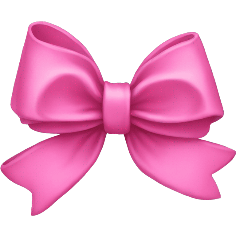 pink bow emoji