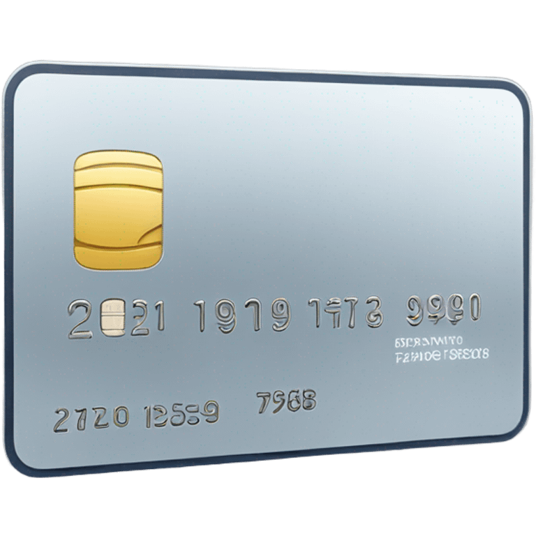 platinum credit card emoji